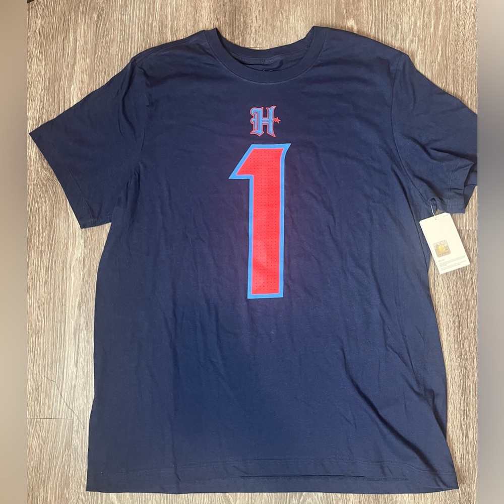 Stefon Diggs Houston Texans Nike Name & Number T-Shirt - Navy Mens Size XL